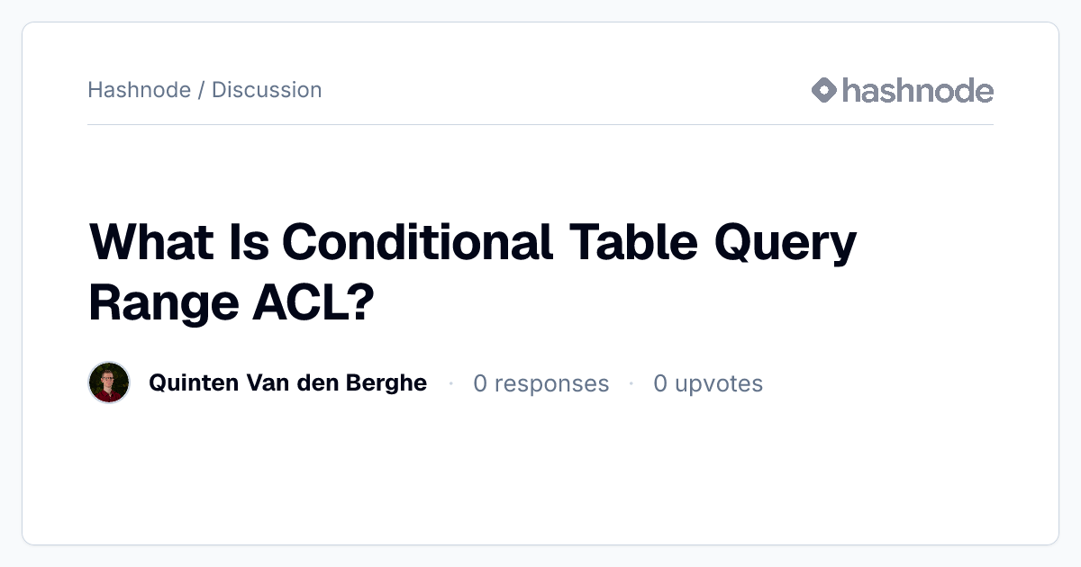 Discussion on 