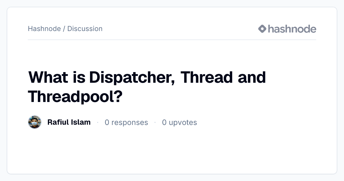 Discussion on 