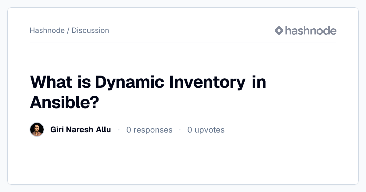 Discussion on 