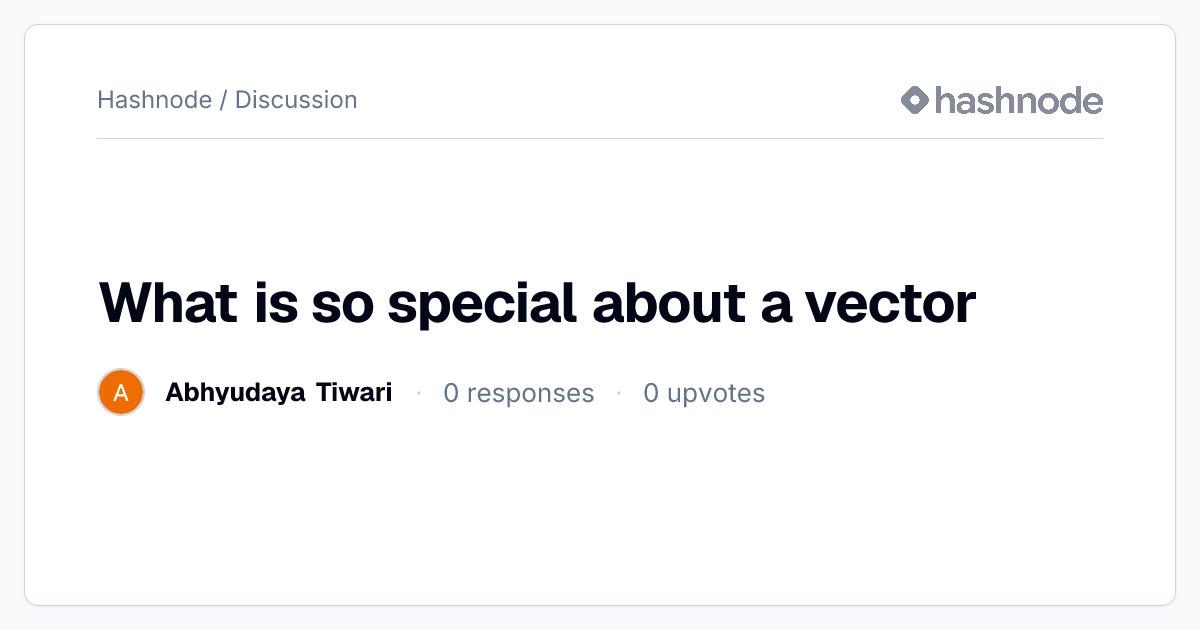 Discussion on 