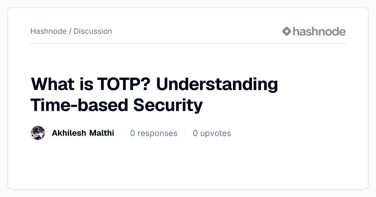 Discussion on 
