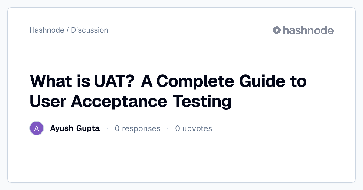 Discussion on 