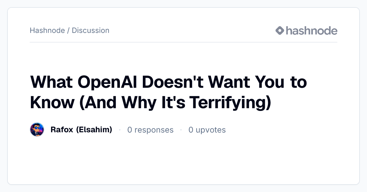 Discussion on 