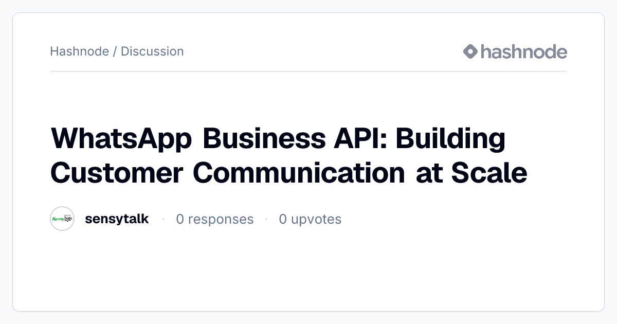 Discussion on 