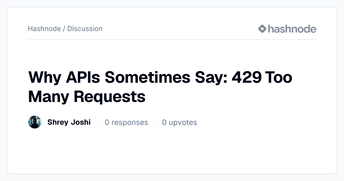Discussion on 