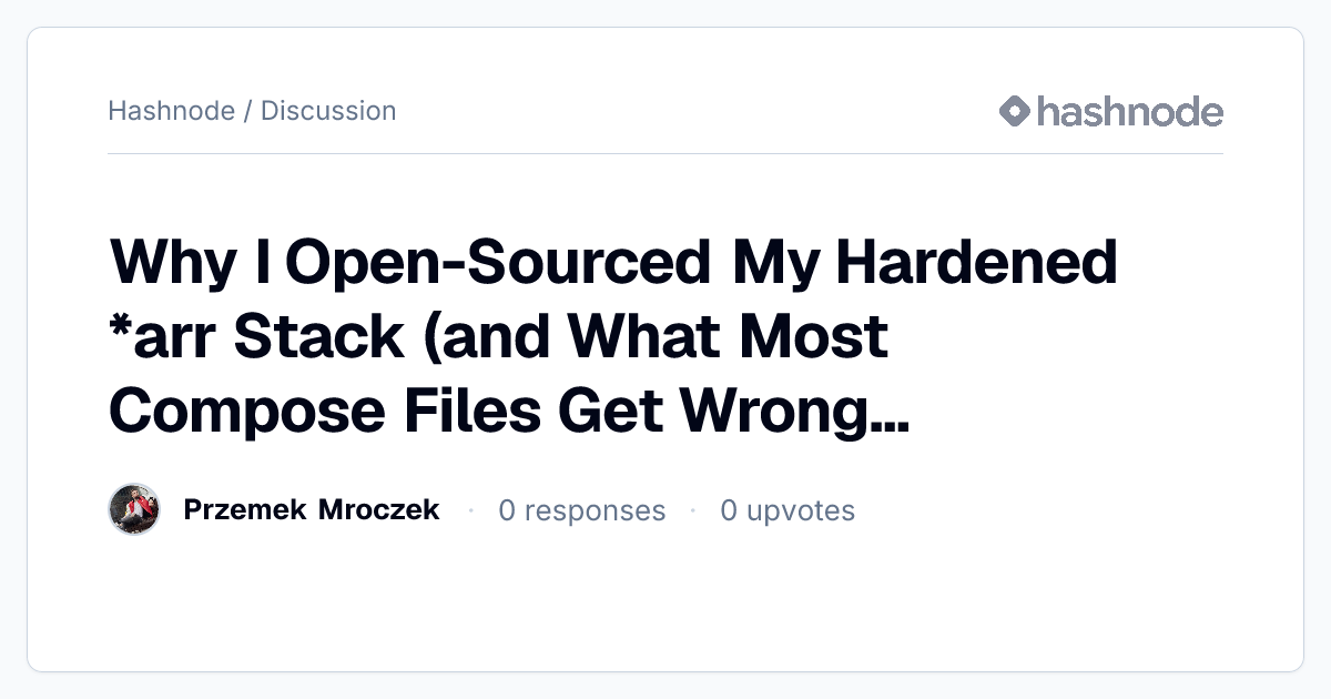 Discussion on 