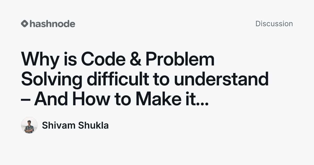 Discussion on 