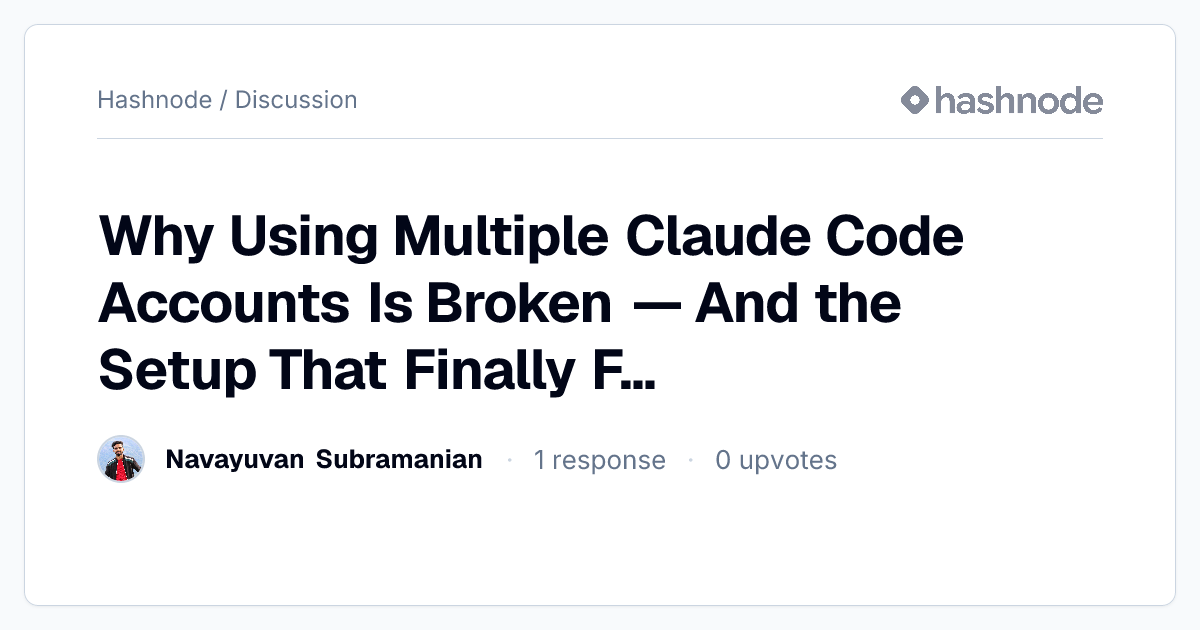 Discussion on 