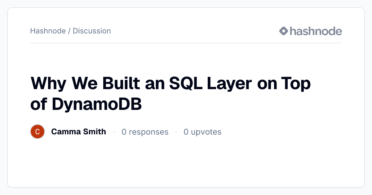 Discussion on 