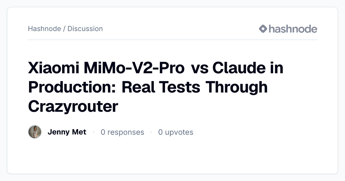 Discussion on 