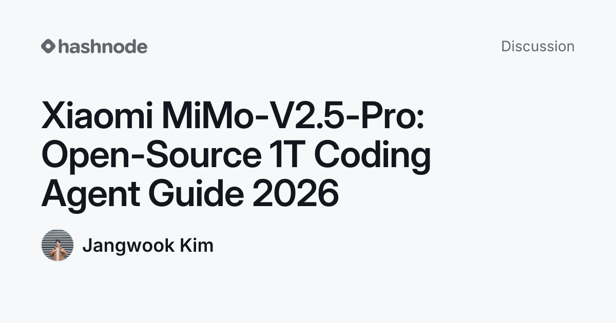 Discussion on "Xiaomi MiMo-V2.5-Pro: Open-Source 1T Coding Agent Guide ...