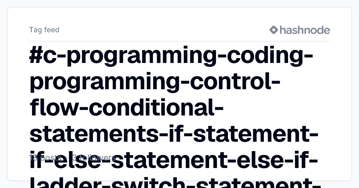 #c-programming-coding-programming-control-flow-conditional-statements ...