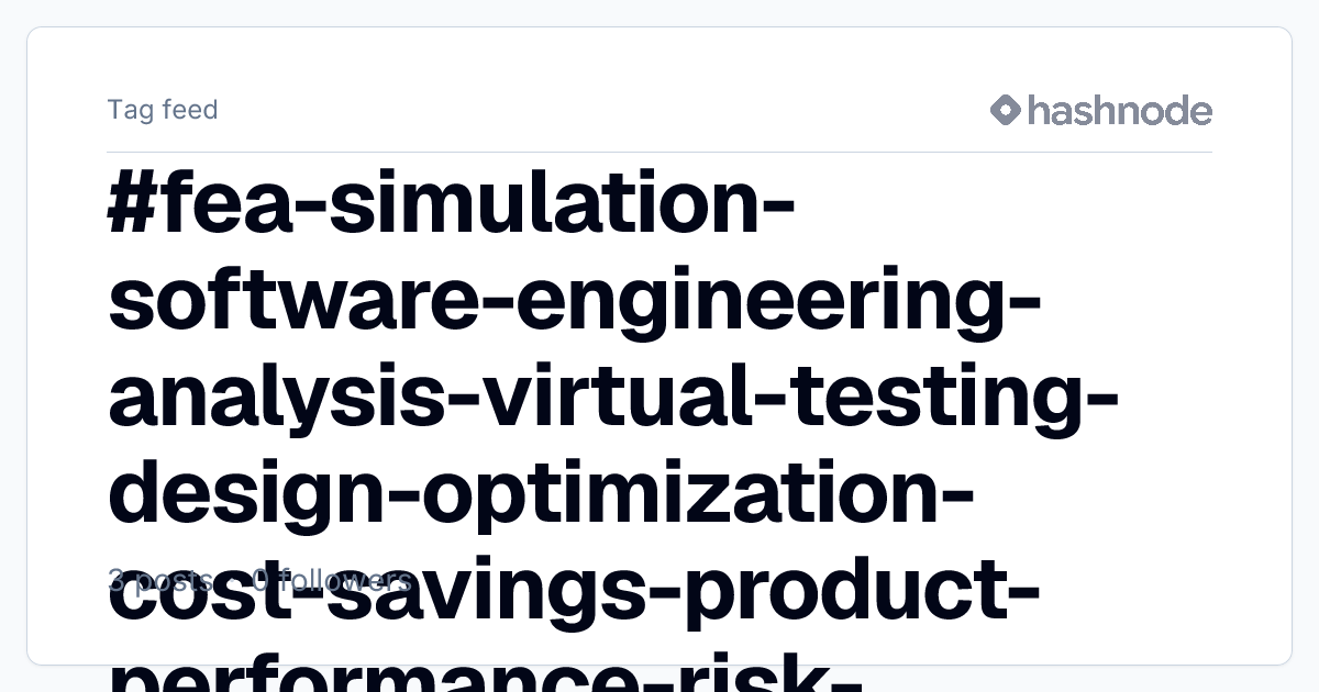 #fea-simulation-software-engineering-analysis-virtual-testing-design ...