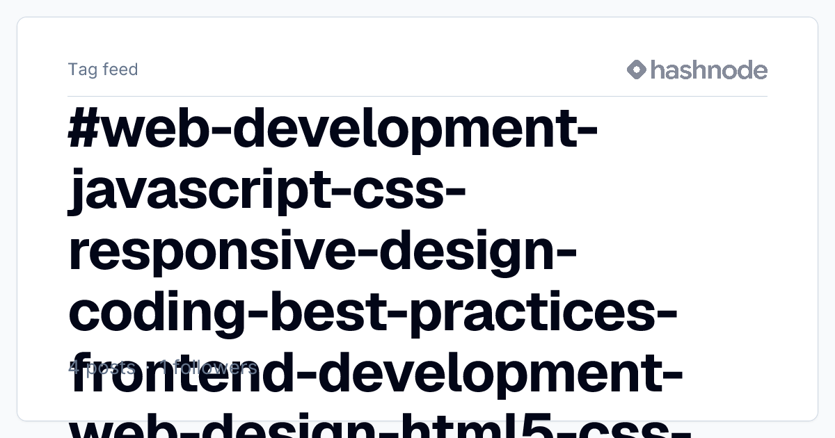 #web-development-javascript-css-responsive-design-coding-best-practices ...