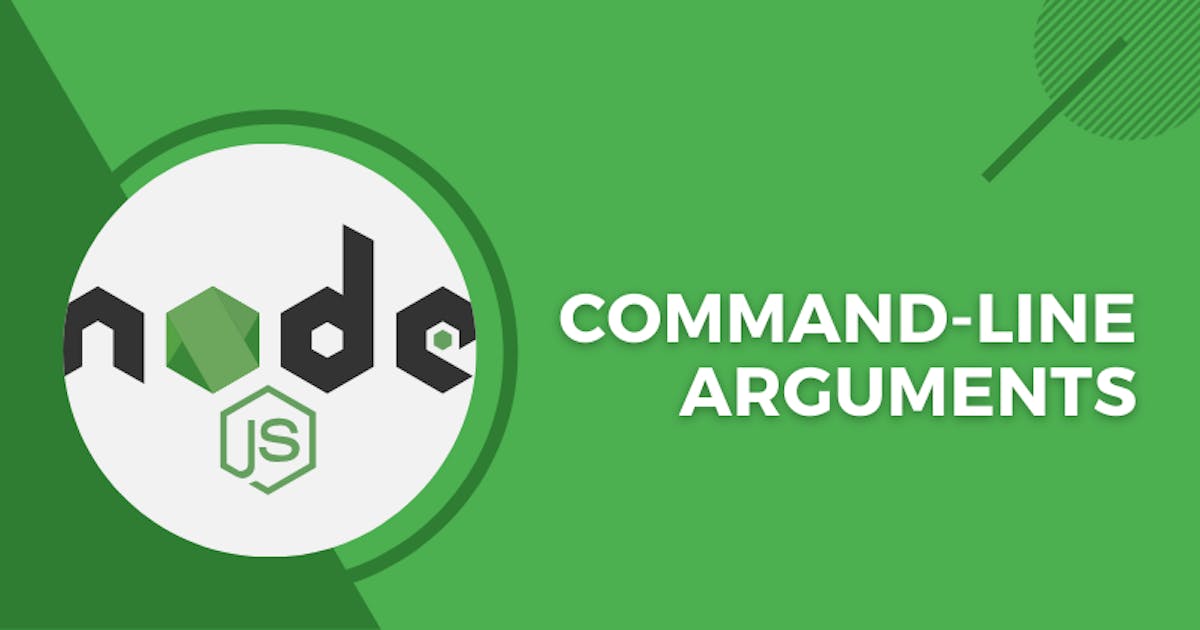 Pass Command Line Arguments To Your Node.js App