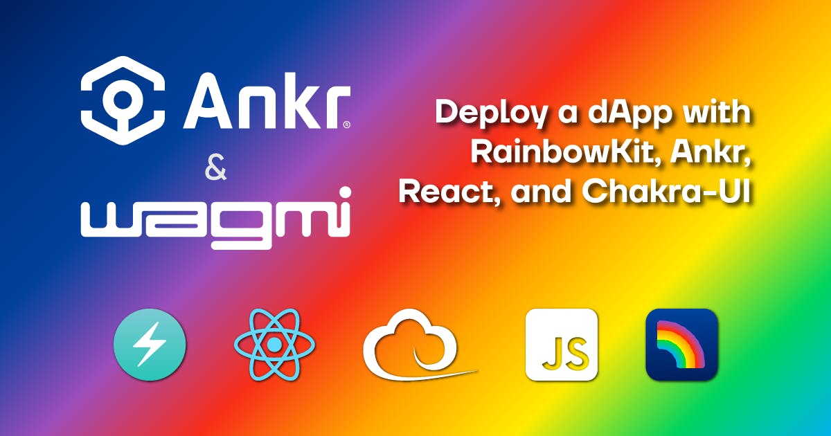 Deploy a dApp with RainbowKit, Ankr, React, and Chakra-UI