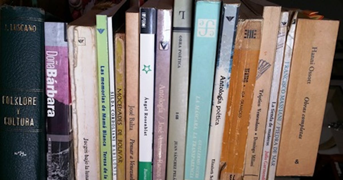 100 libros imprescindibles de autores venezolanos. Fundación CIEV