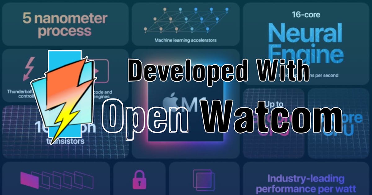 I've previously written about OpenWatcom as a gateway to the ancient world. However, at that time, I focused on installing it using Docker, as OpenWat