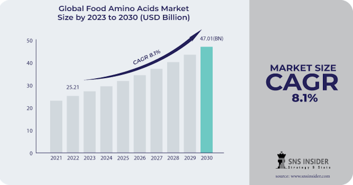 Food Amino Acids Market Size Key Segments, Strategy and Insights 2031.